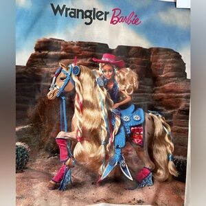 Wrangler Barbie Cowgirl Tee